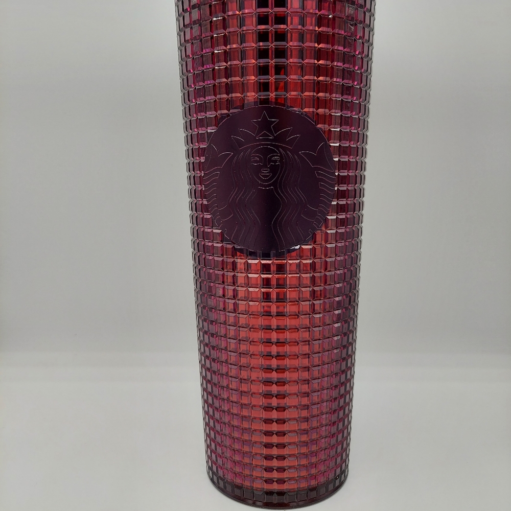 Starbucks Plum Grid Disco Tumbler